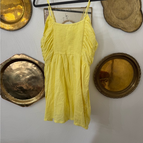 Aerie Light Yellow Chemise - Picture 6 of 7